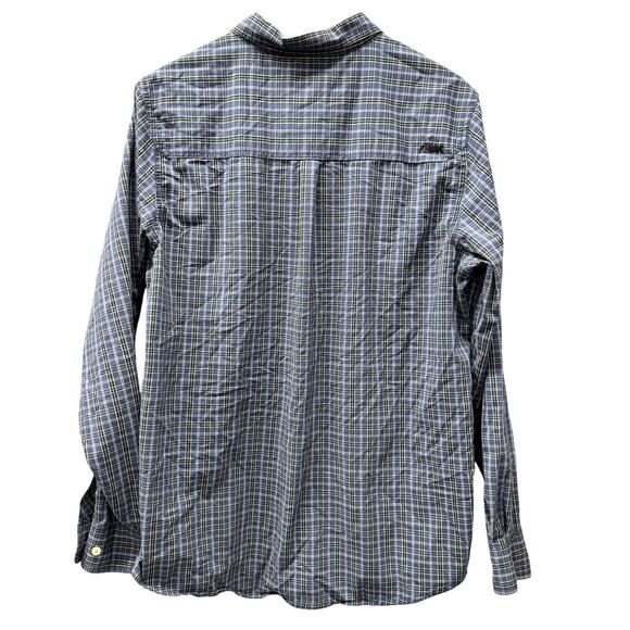 Mountain Khakis Shirt Mens Large Blue Plaid Classic Fit Button Down Tattersall - Picture 3 of 10